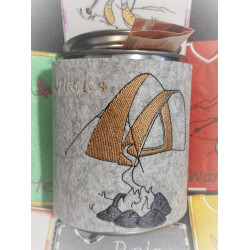 Stickdatei - Wandern Swirly Girls & Boys Zelt